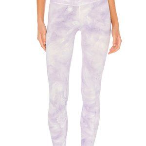 Free People Movement lilac tie-dye legging & bra size XS/S
